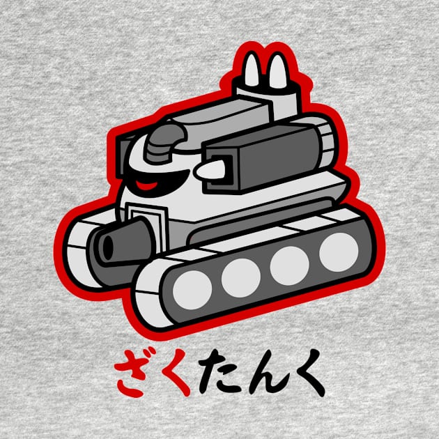 Zaku Tank by Johnitees